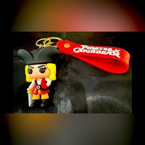 Disney Pirates of the Caribbean female pirate keychain​